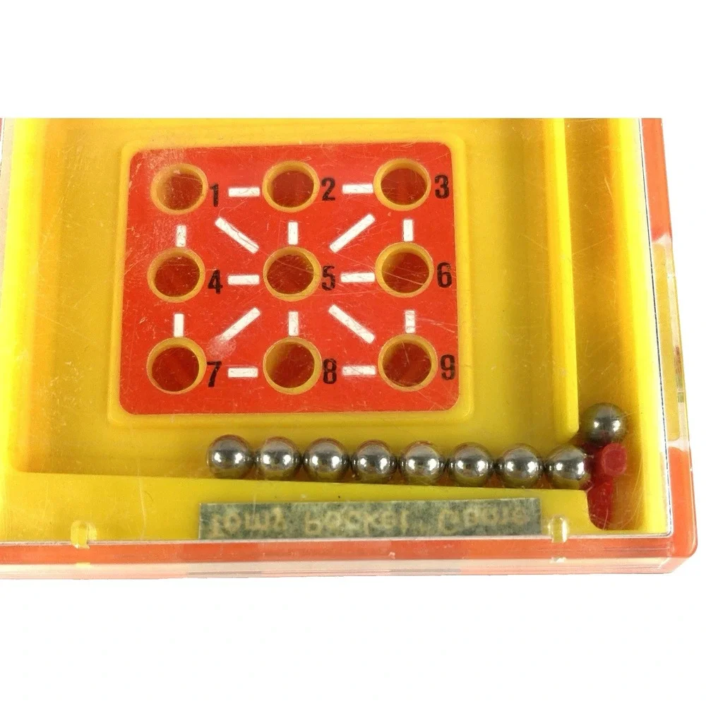 Tomy Pocket Tic-Tac-Score Game 1970's Collectors Item Vintage TESTED & WORKING